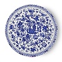 Blue Regal Peacock Medium Plate