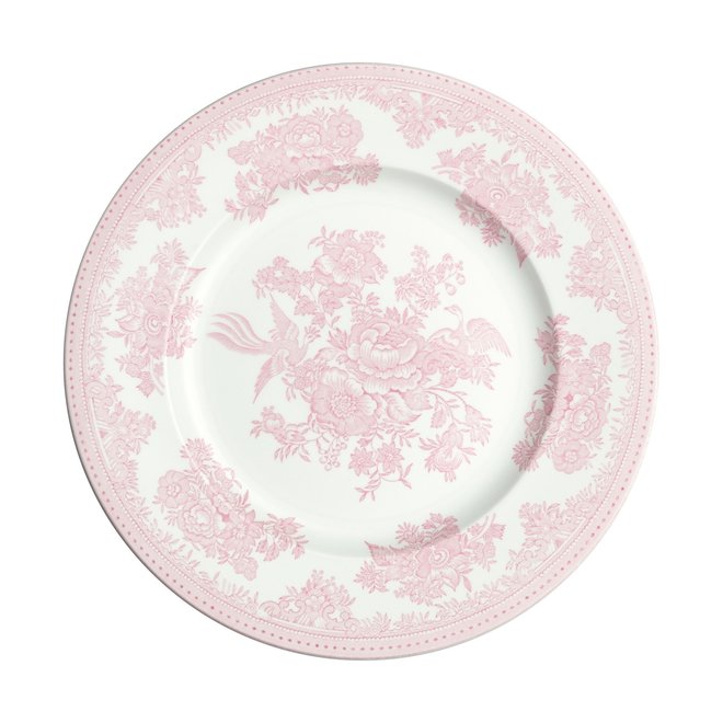 Pink Asiatic Pheasants Pink Dinner Plate