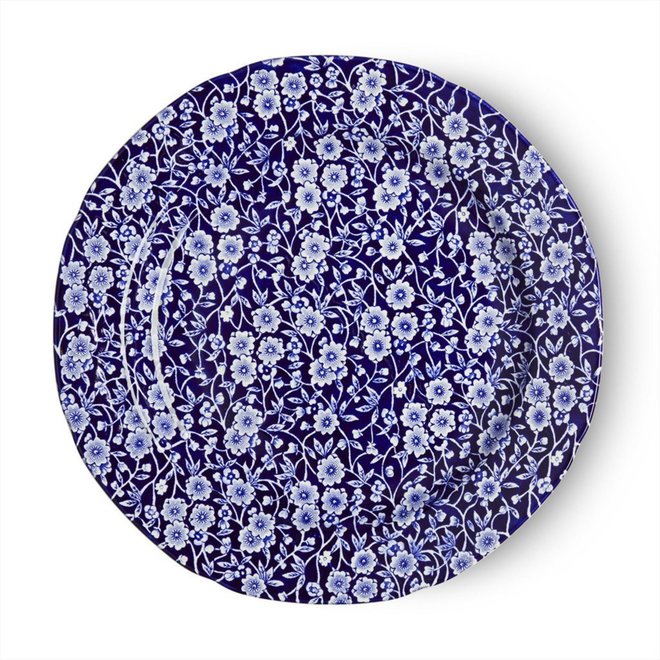 Blue Calico Dinner Plate
