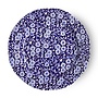 Blue Calico Medium Plate