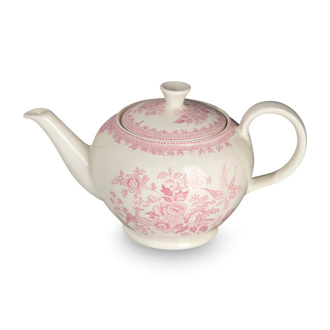 Pink Asiatic Pheasants Large Teapot