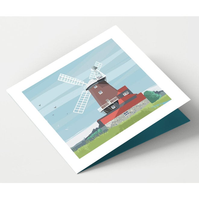 Cley Windmill Norfolk Card