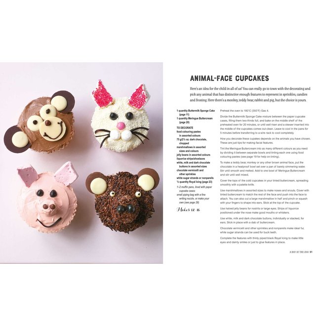 Magical Animal Cakes: 45 Bakes for Unicorns, Sloths, Llamas & Other Cute Critters