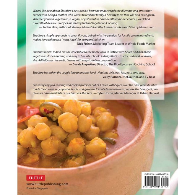 Healthy Indian Vegetarian Cooking: Easy Recipes for the Hurry Home Cook