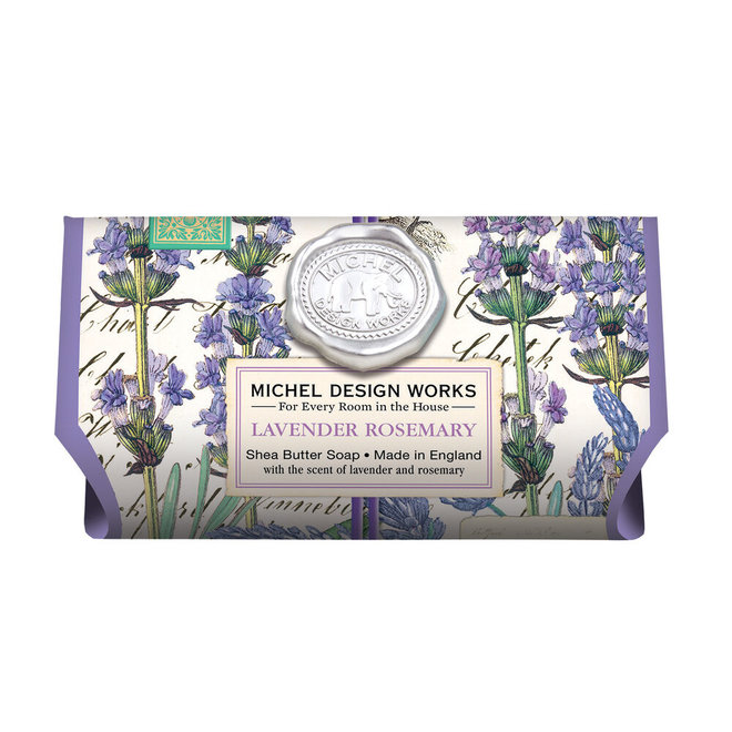 Michel Lavender Rosemary Large Bath Bar Soap