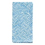 Fretwork Blue Cotton Napkin Set