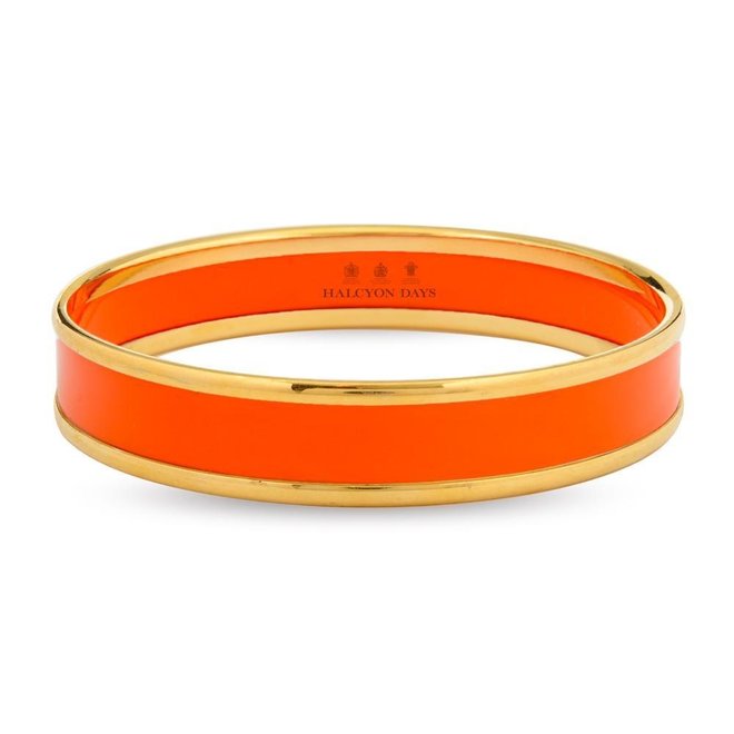 Orange & Gold Bangle, Small