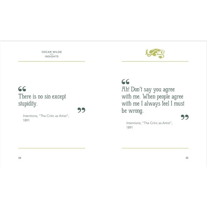 The Little Book of Oscar Wilde: In His Own Words