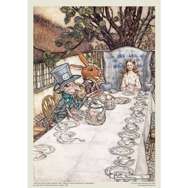Arthur Rickham: Alice in Wonderland Tea Party Puzzle