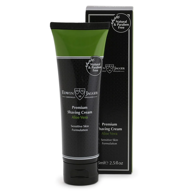 Edwin Jagger Aloe Vera Shaving Cream Tube