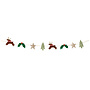 Festive Icon Felt Garland