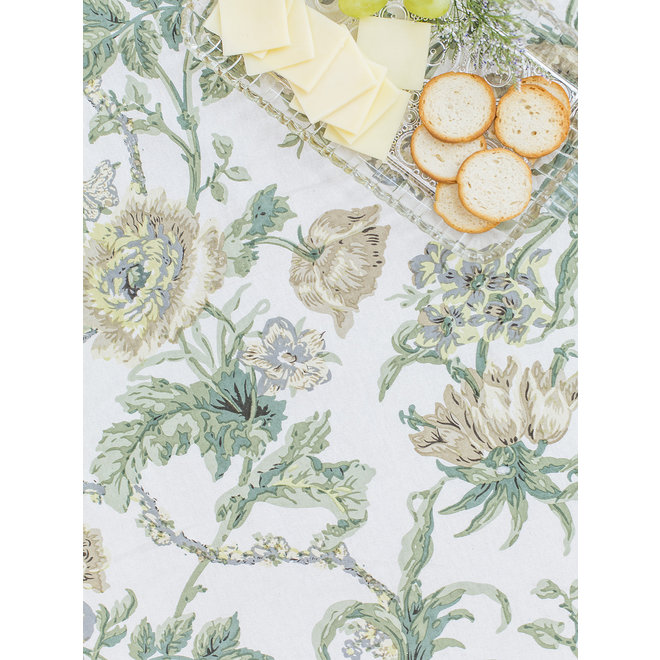 Lillian Ecru Tablecloth, 54" x 54"