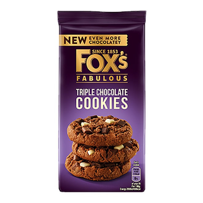Fox's Triple Chocolate Chunk Cookies