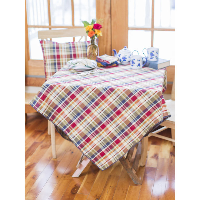 Bountiful Plaid Tablecloth, 54" x 54"