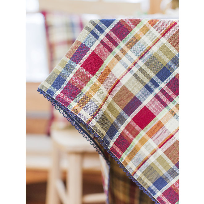 Bountiful Plaid Tablecloth, 54" x 54"