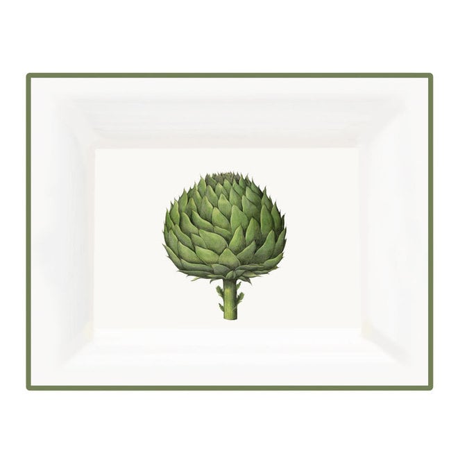 Kitchen Garden Artichoke Rectangular Trinket Tray