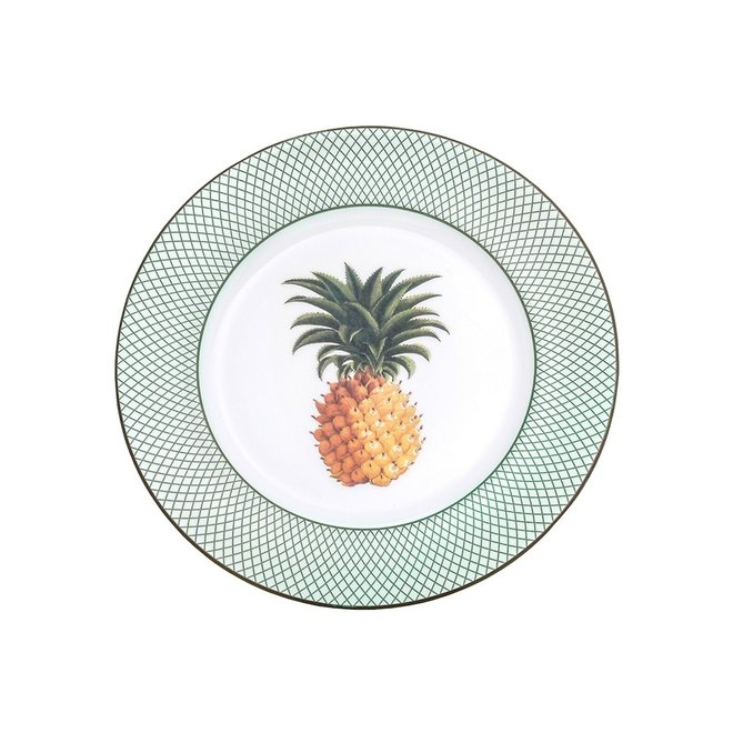 Kitchen Garden Pineapple Trellis Dinner Plate