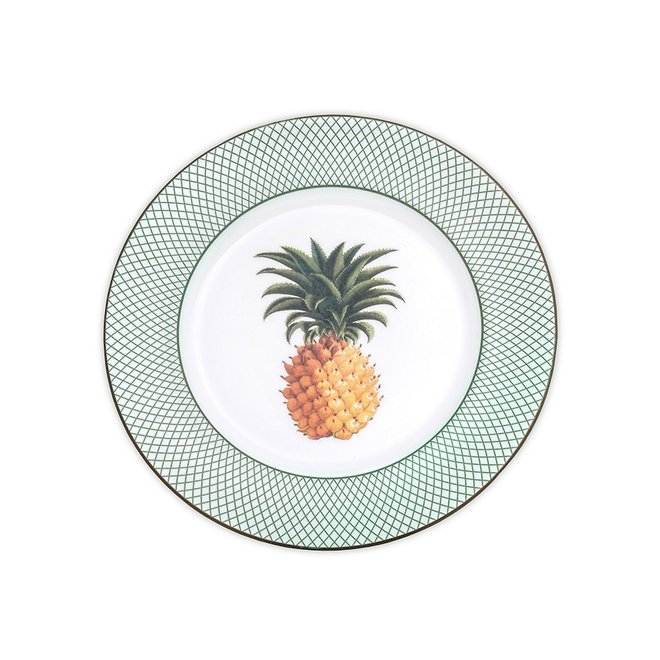 Kitchen Garden Pineapple Trellis Salad Plate