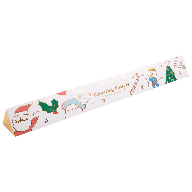 Christmas Colouring Posters Set