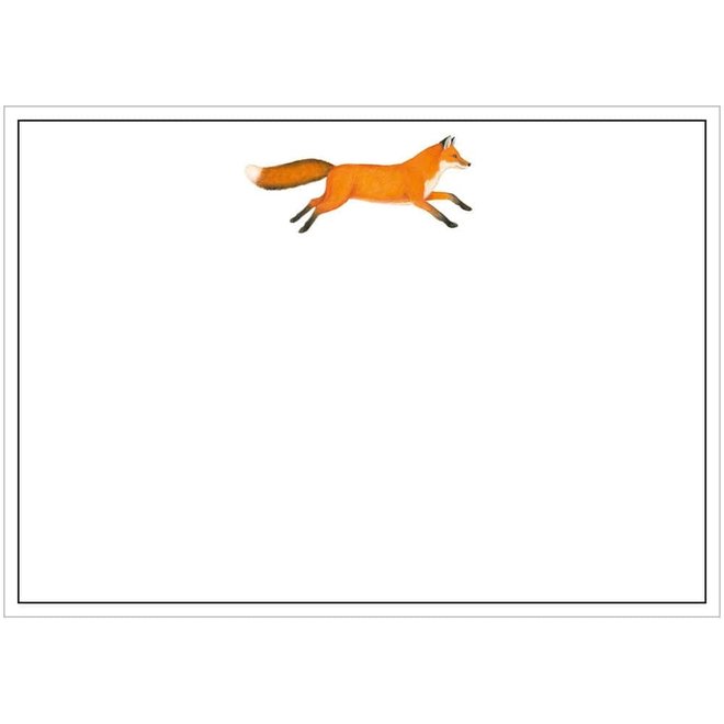 Leaping Fox Boxed Note Cards