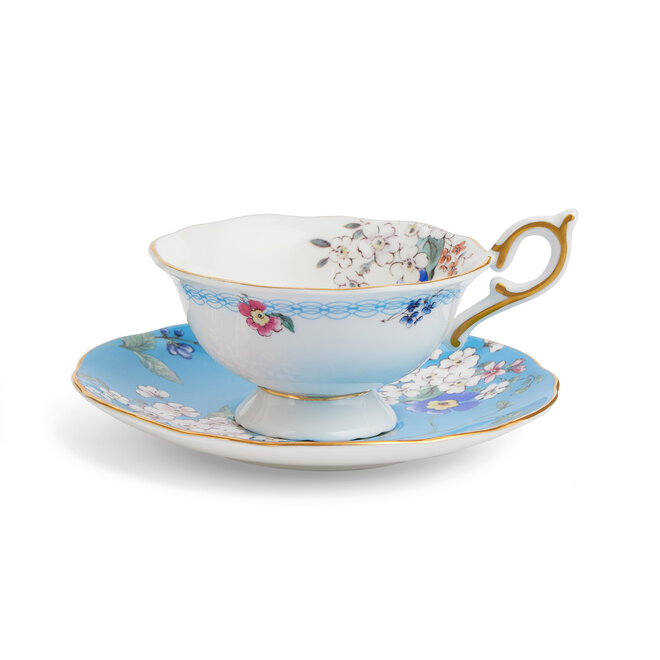 Wonderlust Apple Blossom Teacup & Saucer