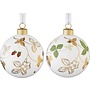Wild Strawberry Christmas Baubles Set