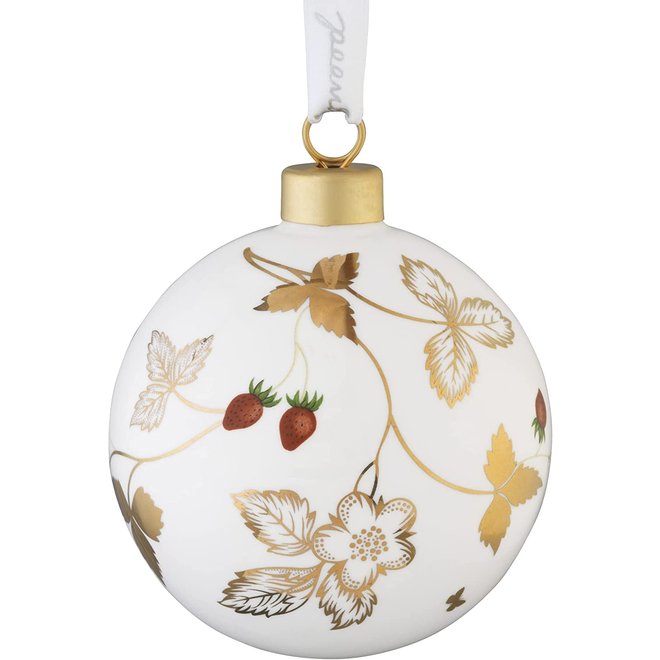 Wild Strawberry Christmas Baubles Set