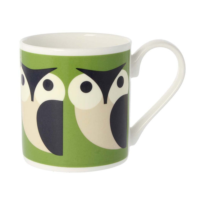 Orla Kiely Apple Owl Mug