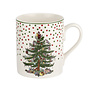 Christmas Tree Polka Dot Mug