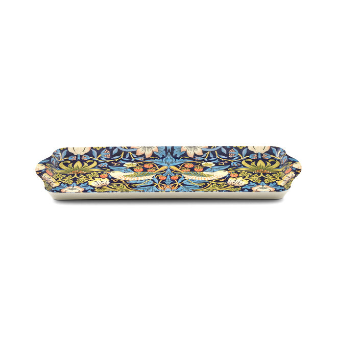 Strawberry Thief Blue Sandwich Tray