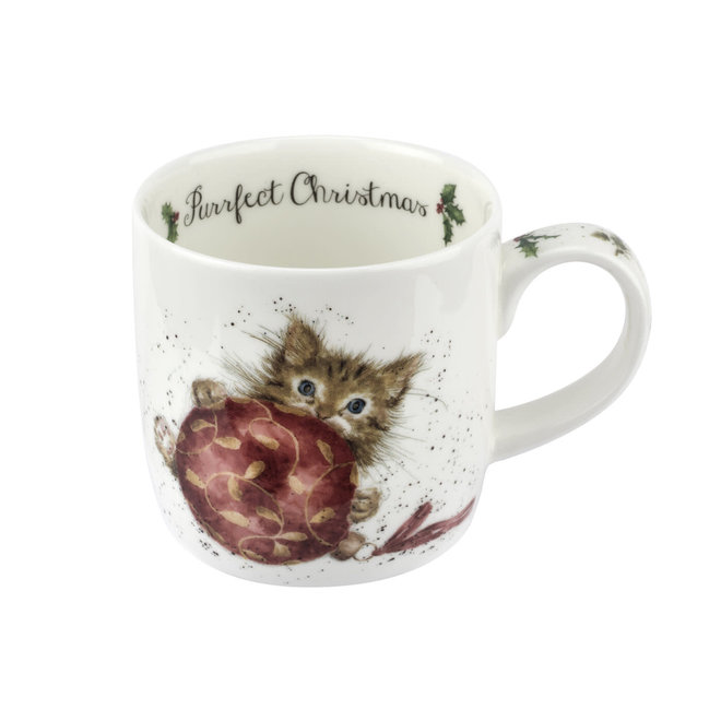 Mug & Coaster Set Purrfect Christmas