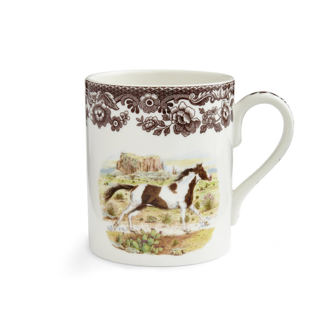 Woodland Horses Mug (American Paint Horse)