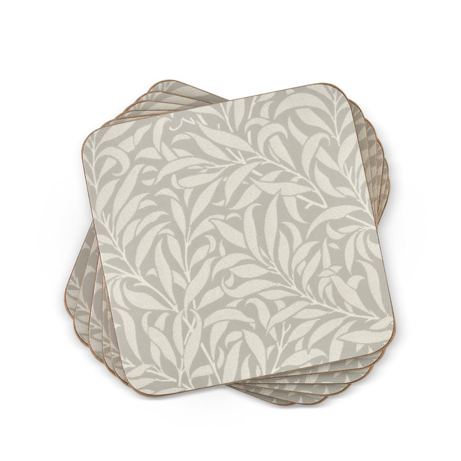 Morris Pure Willow Boughs Coasters