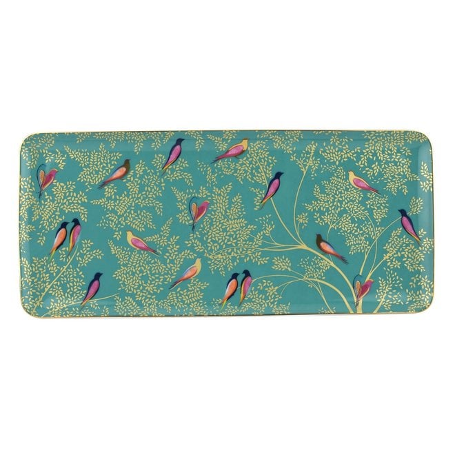 Sara Miller Chelsea Sandwich Tray (Green)