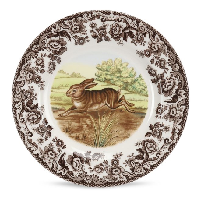 Woodland Salad Plate (Rabbit)
