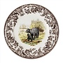 Woodland Salad Plate (Black Bear)