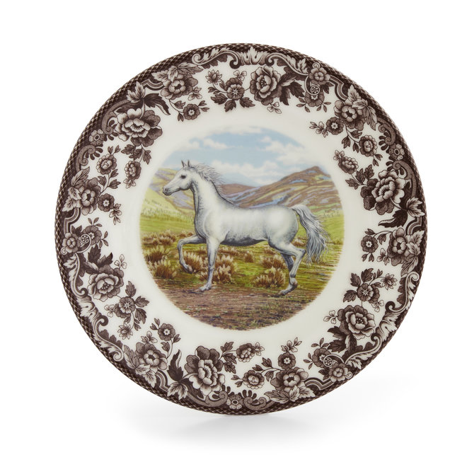 Woodland Salad Plate (Arabian Horse)