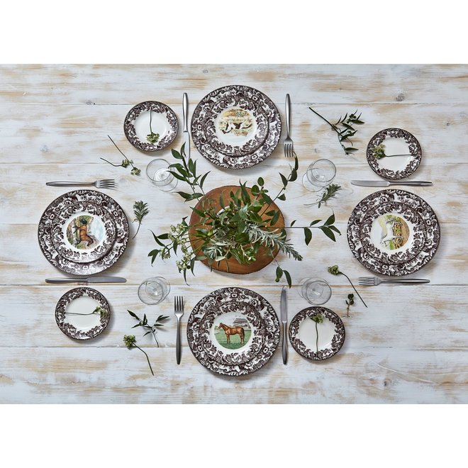 Woodland Salad Plate (Arabian Horse)