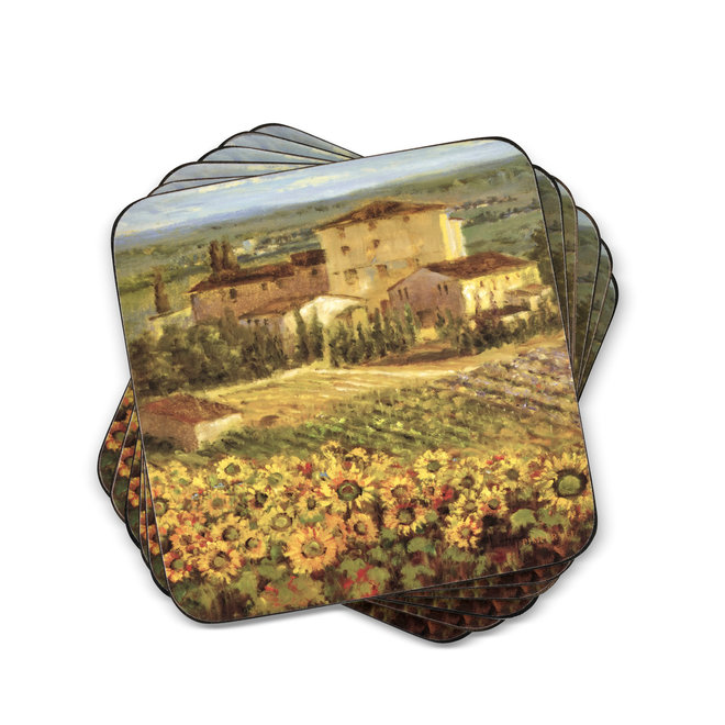 Pimpernel Tuscany Coasters