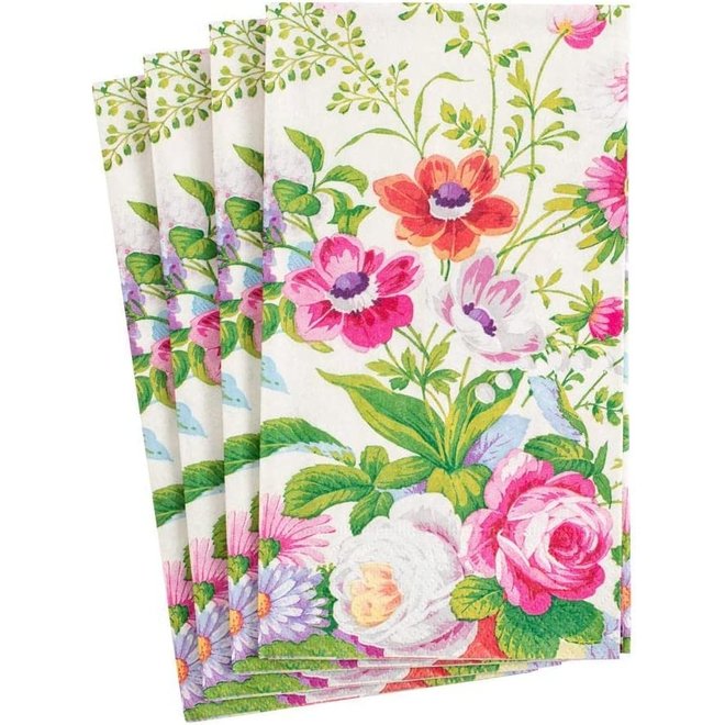 Edwardian Garden Ivory Paper Guest Napkins