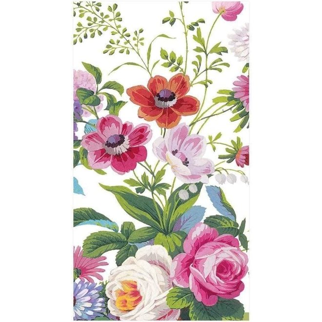Edwardian Garden Ivory Paper Guest Napkins