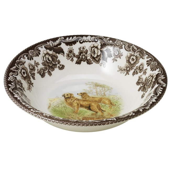 Woodland Ascot Cereal Bowl (Golden Retriever)