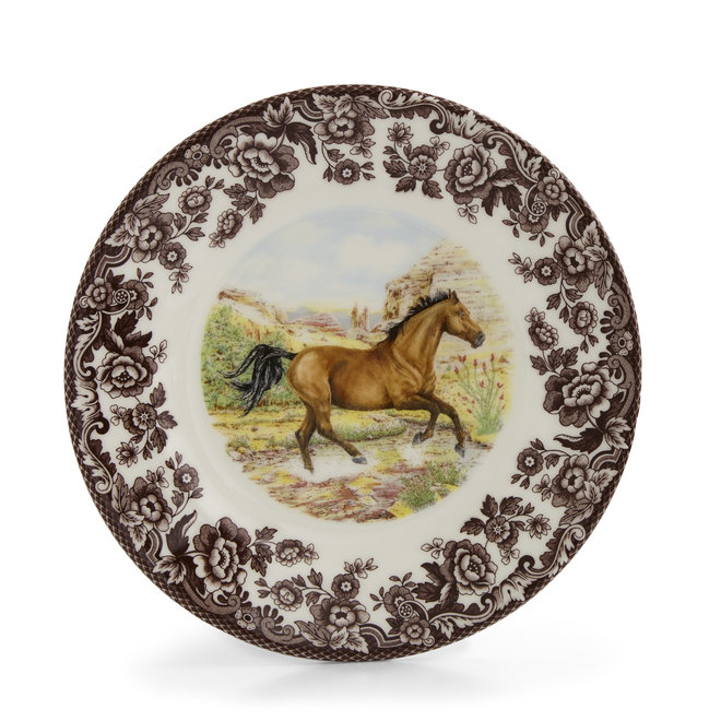 Woodland Salad Plate (American Quarter Horse)