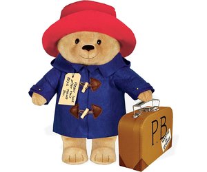 Classic Paddington Bear Soft Toy with Suitcase 16 Classic Paddington Bear Soft Toy with Suitcase 16