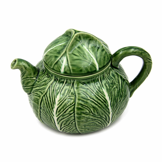 Bordallo Pinheiro Cabbage Teapot