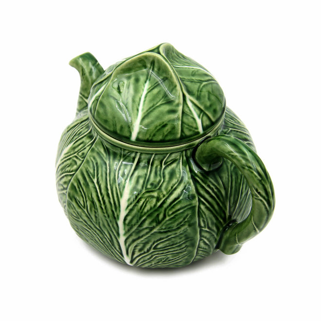 Bordallo Pinheiro Cabbage Teapot