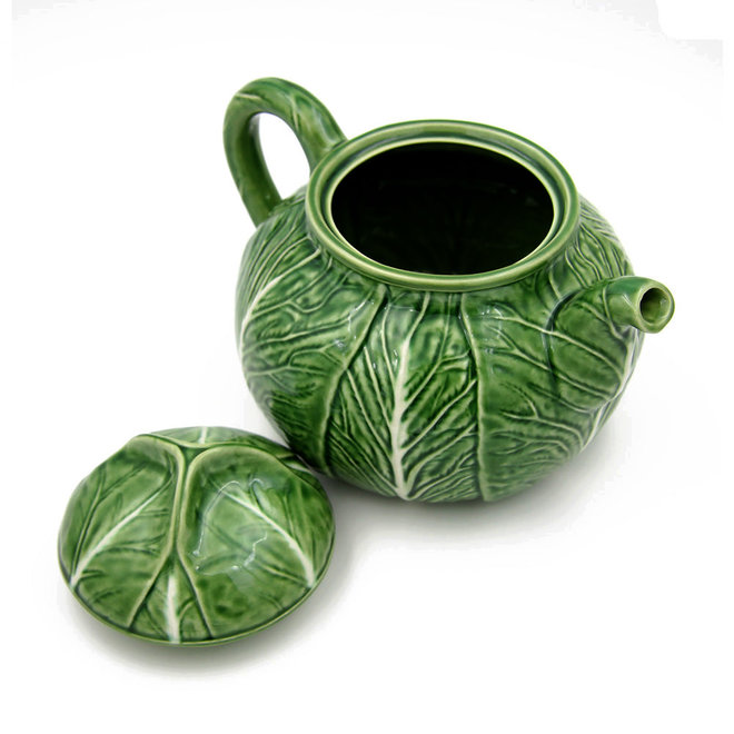 Bordallo Pinheiro Cabbage Teapot