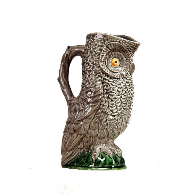 Bordallo Pinheiro Owl Pitcher