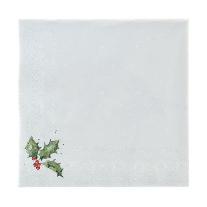 Snuggled Together Robins Paper Luncheon Napkins