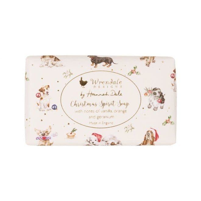 Dogs Christmas Spirit Bar Soap